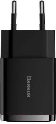 Изображение товара Адаптер питания сетевой Baseus Compact Charger 2U 10.5W EU / CCXJ010201 (черный)
