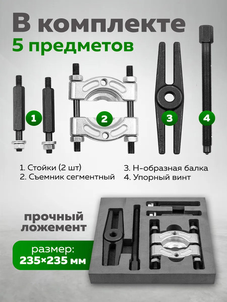 Изображение товара Набор съемников RockForce RF-66633