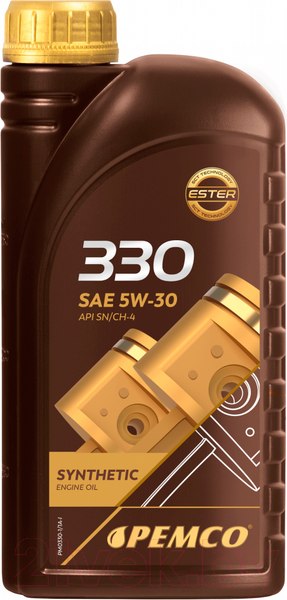 Изображение товара Моторное масло Pemco iDrive 330 5W30 SN/CH-4 / PM0330-1 (1л)
