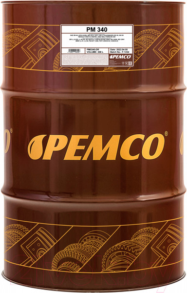 Изображение товара Моторное масло Pemco iDrive 340 5W40 SN/CH-4 / PM0340-DR (208л)