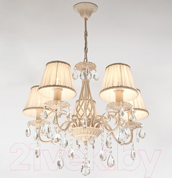 Изображение товара Люстра Евросвет Amelia 10054/5 (бело-золотой)