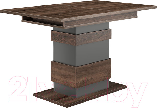 Изображение товара Обеденный стол Eligard Yukon (дуб нокс/дымчатый алмаз)