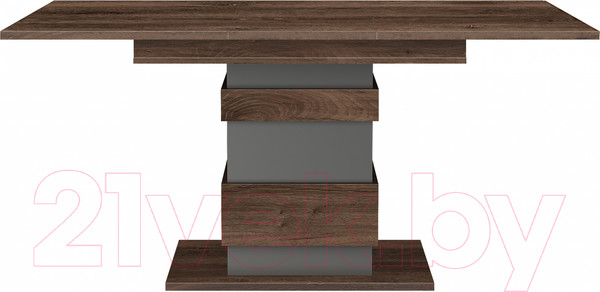 Изображение товара Обеденный стол Eligard Yukon (дуб нокс/дымчатый алмаз)