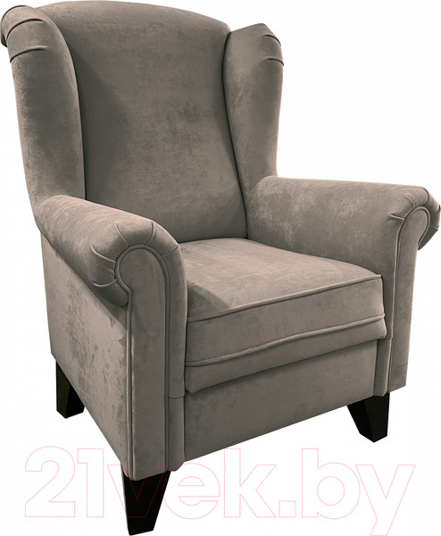 Изображение товара Кресло мягкое Lama мебель Орлеан (Ultra Cocoa)