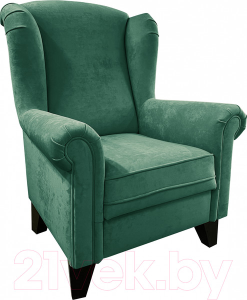 Изображение товара Кресло мягкое Lama мебель Орлеан (Ultra Forest)