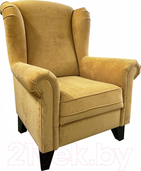 Изображение товара Кресло мягкое Lama мебель Орлеан (Ultra Mustard)