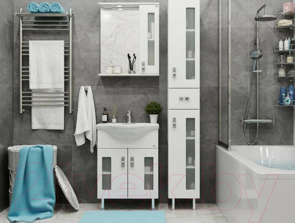 Изображение товара Тумба под умывальник Onika Кристалл 60 (106123)