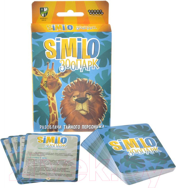 Изображение товара Настольная игра Мир Хобби Similo. Зоопарк / 915593