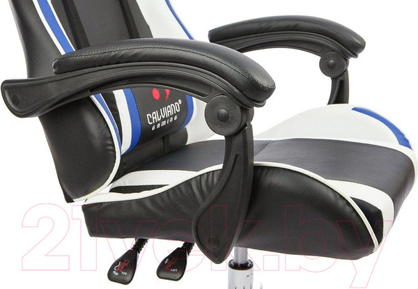 Изображение товара Кресло геймерское Calviano Asti Ultimato (черный/белый/синий)