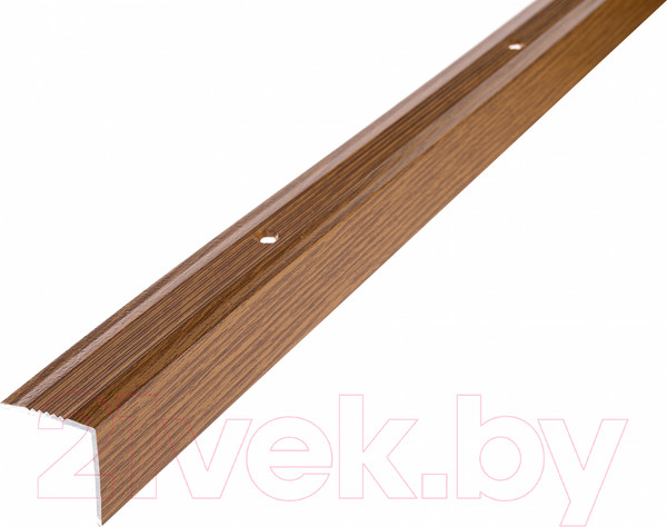 Изображение товара Профиль декоративный Русский Профиль Угловой 25x25x1800мм (дуб темный)