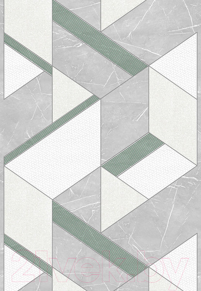 Изображение товара Панель ПВХ STELLA Slim Premium Узор 662/1 (2600x250x5мм)