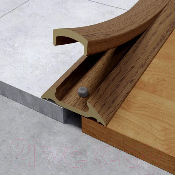 Изображение товара Порог Ideal С монтажным каналом 211 42мм 0.9м (дуб рустик)