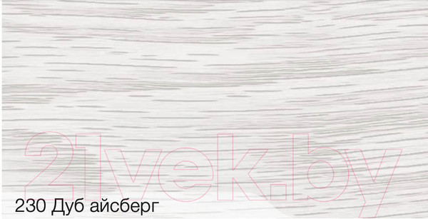 Изображение товара Порог Ideal С монтажным каналом 230 42мм 0.9м (дуб айсберг)