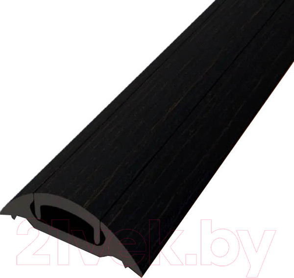 Изображение товара Порог Ideal С монтажным каналом 302 42мм 0.9м (венге черный)