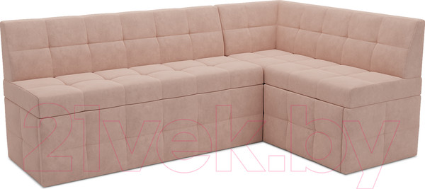 Изображение товара Уголок кухонный мягкий Mebel-Ars Атлантис правый 190x84x120 (кордрой бежевый)