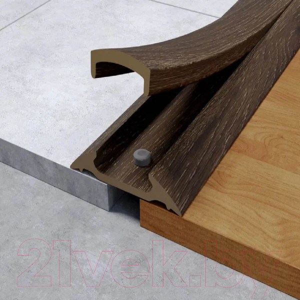 Изображение товара Порог Ideal С монтажным каналом 205 42мм 1.6м (дуб капучино)