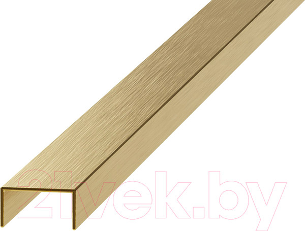 Изображение товара Профиль декоративный Eviso Exc-Line EXGO-0001 2700x15x8 (золото браш)