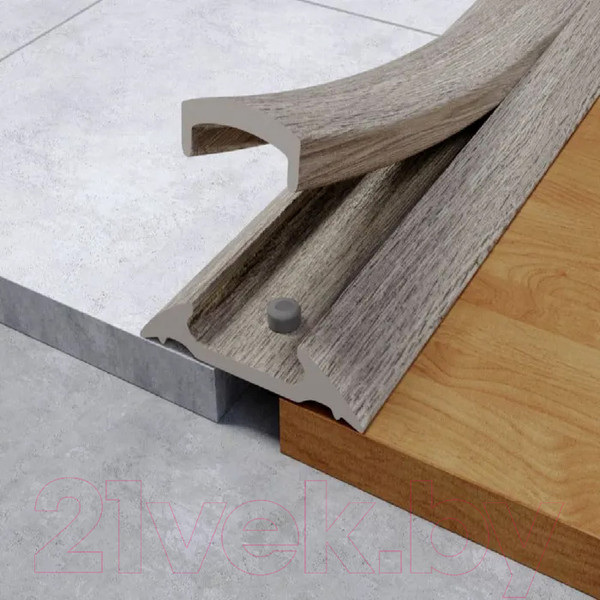 Изображение товара Порог Ideal С монтажным каналом 215 42мм 1.6м (дуб снежный)