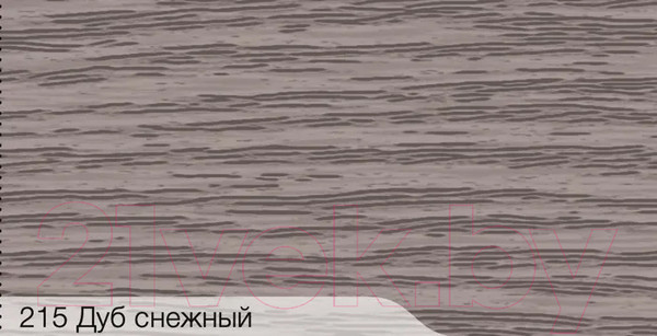 Изображение товара Порог Ideal С монтажным каналом 215 42мм 1.6м (дуб снежный)