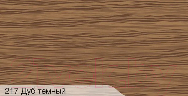 Изображение товара Порог Ideal С монтажным каналом 217 42мм 1.6м (дуб темный)