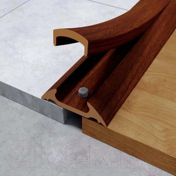 Изображение товара Порог Ideal С монтажным каналом 341 42мм 1.6м (ольха)