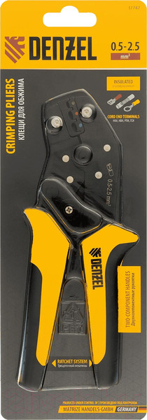 Изображение товара Инструмент обжимной Denzel 17747