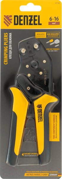 Изображение товара Инструмент обжимной Denzel 17744