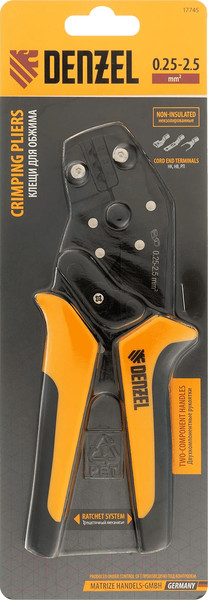 Изображение товара Инструмент обжимной Denzel 17745