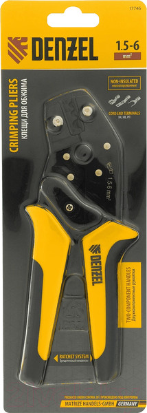 Изображение товара Инструмент обжимной Denzel 17746