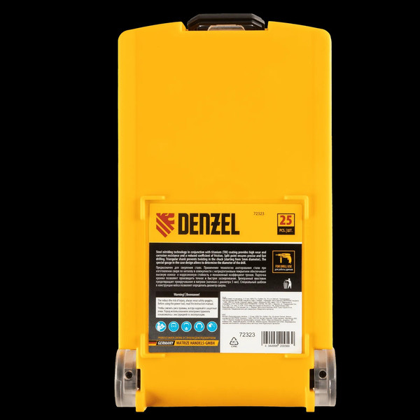 Изображение товара Набор сверл Denzel 72323 (25шт)