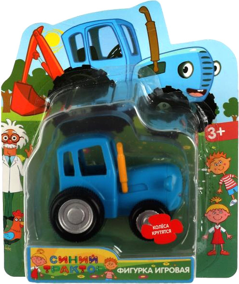 Изображение товара Трактор игрушечный Играем вместе Синий трактор / PF-BLUETRACTOR-RU 