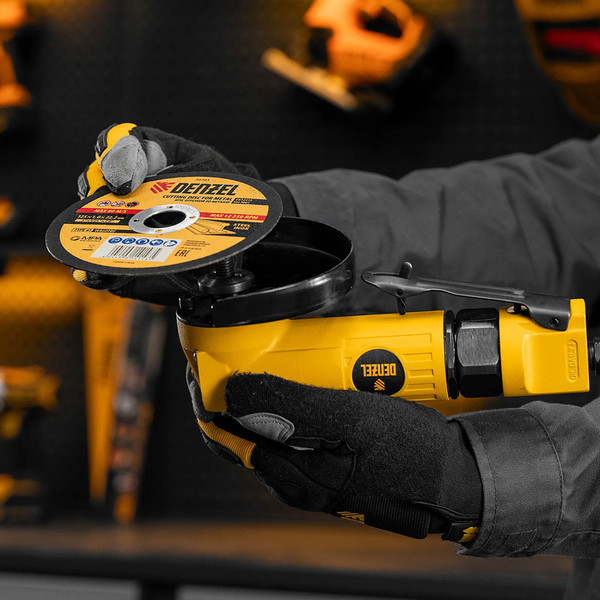 Изображение товара Пневмошлифмашина Denzel AG125 / 57477