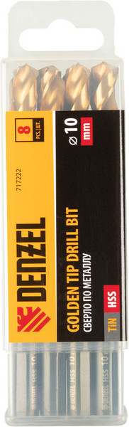 Изображение товара Набор сверл Denzel 717222 (8шт)