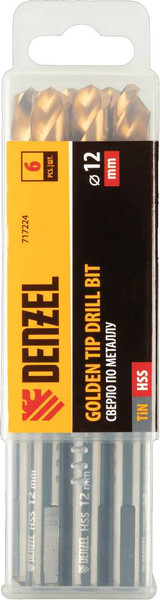 Изображение товара Набор сверл Denzel 717224 (6шт)