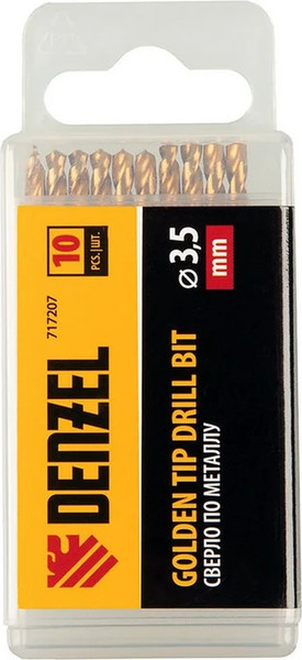 Изображение товара Набор сверл Denzel 717207 (10шт)