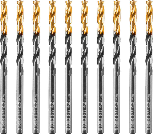 Изображение товара Набор сверл Denzel 717210 (10шт)