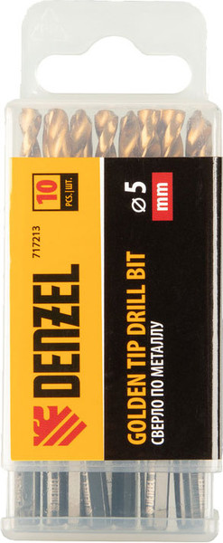 Изображение товара Набор сверл Denzel 717213 (10шт)