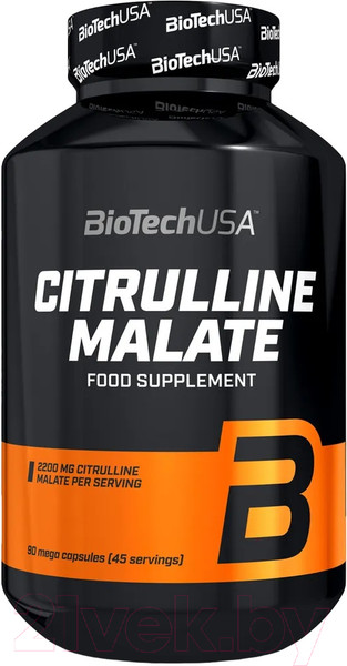 Изображение товара L-цитруллин BioTechUSA Citrulline Malate (90капсул)