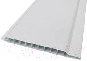 Изображение товара Панель ПВХ Европрофиль Вагонка (2500х100х10мм, белый матовый)