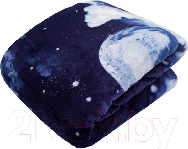Изображение товара Плед TexRepublic Absolute Flannel Космос 200x220 / 44046 (синий)