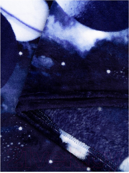 Изображение товара Плед TexRepublic Absolute Flannel Космос 200x220 / 44046 (синий)