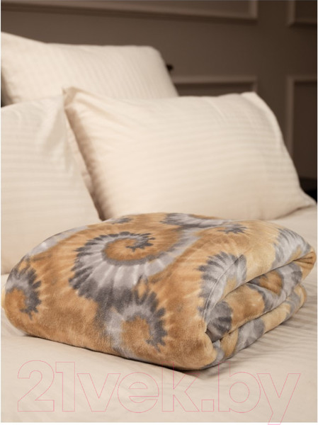 Изображение товара Плед TexRepublic Absolute Flannel Наутилус 150x200 / 44103 (серый)