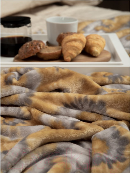Изображение товара Плед TexRepublic Absolute Flannel Наутилус 150x200 / 44103 (серый)