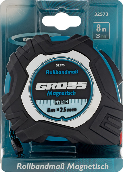 Изображение товара Рулетка Gross Magnetisch 32573 (8м)