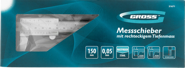Изображение товара Штангенциркуль Gross 31671