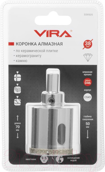 Изображение товара Коронка Vira 559505