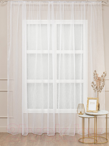 Изображение товара Гардина Amore Mio Органза RAIN Organza-01 400x270 / 65029 (шампань)