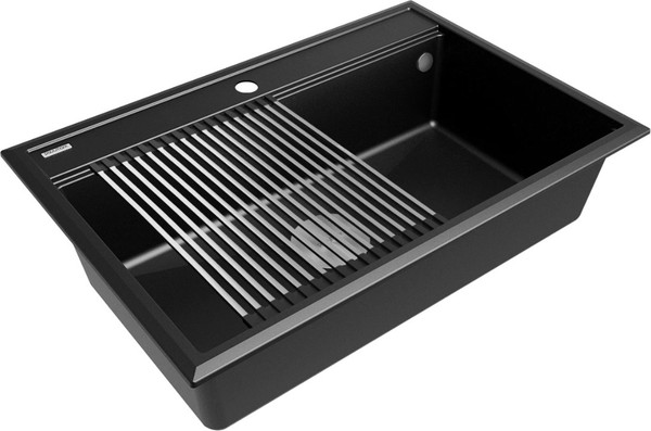 Изображение товара Мойка кухонная Paulmark PM117551-BLM