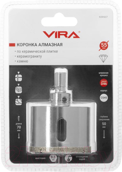 Изображение товара Коронка Vira 559507