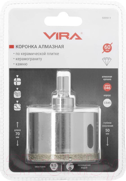 Изображение товара Коронка Vira 559511